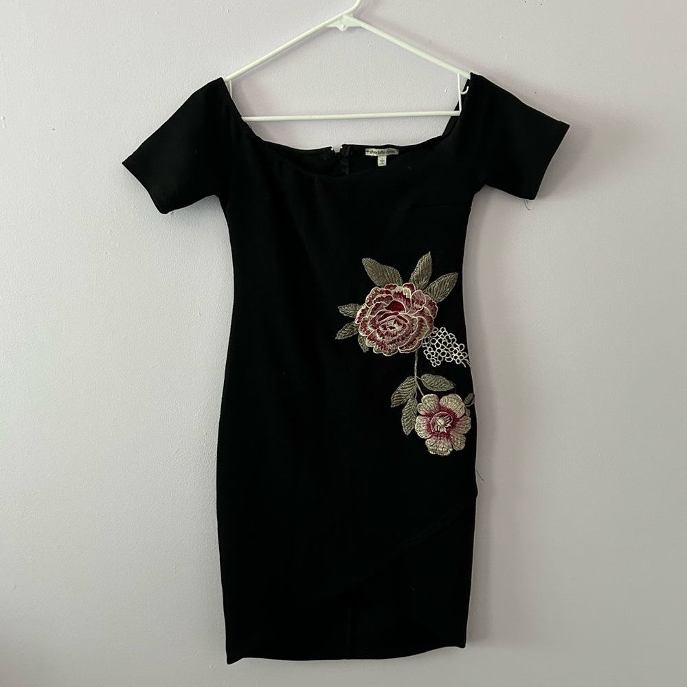 Charlotte Russe black mini dress